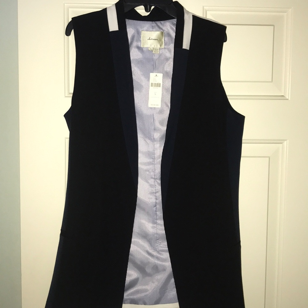Classy Long Vest Anthropology